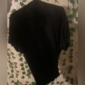 Black tight shirt M